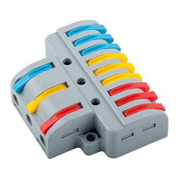 Клемма GTER7-39  0,08-4/универсальная разветвительная 3х9 проводов