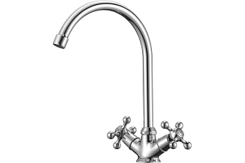 Смеситель для кухни, латунь, керамическая кран-букса Duplex Milardo DUPSBOJM05