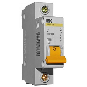 Автомат 1 полюсный  1А ИЭК/ВА47-29***