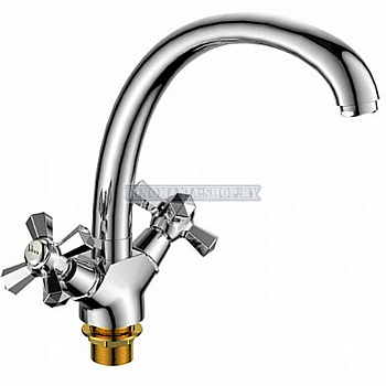 Смеситель  LEDEME для  кухни, цинк, керамическая кран-букса  (L200)/ L5990