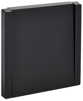 Выключатель 1-клавишный FORTE&PIANO проходной 10А FP103 черный IEK