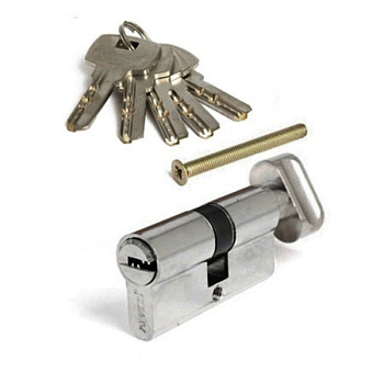 Цилиндровый механизм M90-ZСN/ключ-завертка/никель