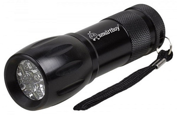 Фонарь ручной Smartbuy SBF-305-3AAA чёрный/алюминий 2 режима 3W, zoom