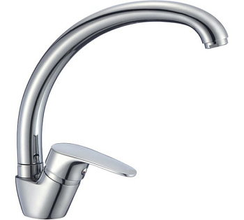 Смеситель для кухни, латунь, керамический картридж 35мм Meal Milardo M05SB0JM05 