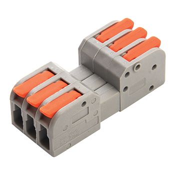 Клемма монтажная разъединительная LD221-423 двусторонняя/STEKKER