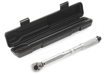 Ключ динамометрический 3/8 19-110Нм пластиковый кейс/690111