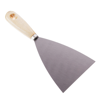 HEADMAN Шпатель с деревянной ручкой 100мм/683-016