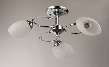 Люстра rosa 3*Е27*60Вт хром ТС-150-403