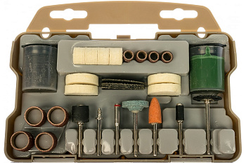 Набор насадок для гравировальной машины в чемоданчике 64шт./36493