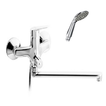 Смеситель BRIDGE 611 длигнный излив с керамическим переключателем Венгрия