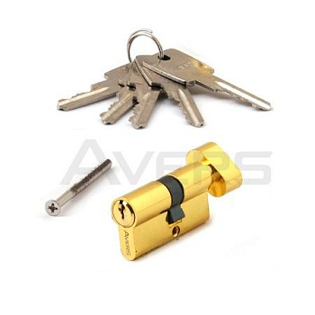 AVERS Цилиндровый механизм 60-Z/золото 