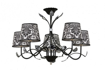 Люстра Merida 5 Black, 880/5, 5хЕ27/60W