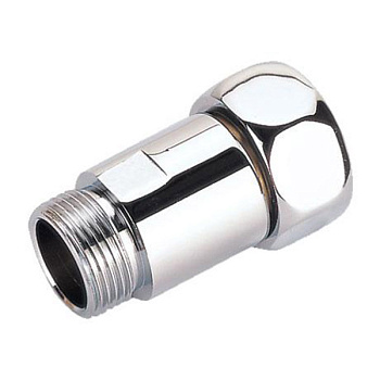 Американка прямая для полотенцесушителя хром В-Н 1"х3/4"