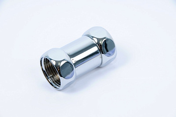 Американка прямая для полотенцесушителя хром 1"х3/4"  В-В