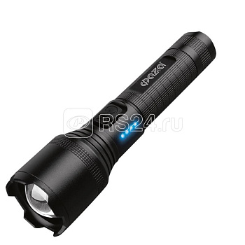 Фонарь аккумуляторный AccuF1-L15WZ-bk 15Вт 800Лм Li-ion 18650 3.7В 1200мАч 