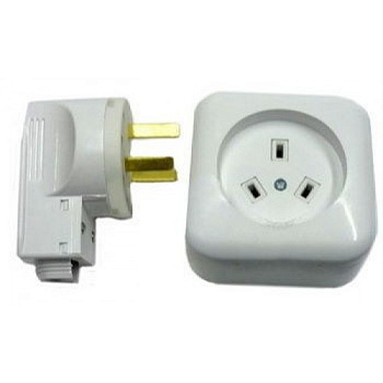 Разьем АВС пластиковый 3-й 220V наружный/РА32-002/В32-001