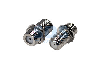 Переход гнездо F-гнездо F «Бочка» с кольцом REXANT/05-4201