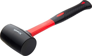 Киянка резиновая "MATRIX"225гр черная/11175