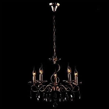 3138/6 Светиль-к галоген золото