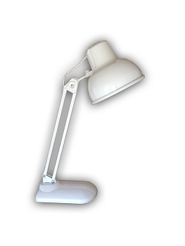 Светильник "Бета-КУ+" 60Вт Е27 белый настольный на подставке