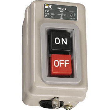 ВКИ-216(ручной пускатель) 3р 10А IP40 ИЭК