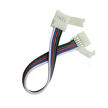 Коннектор для соединения ленты RGB c проводом 2-кон