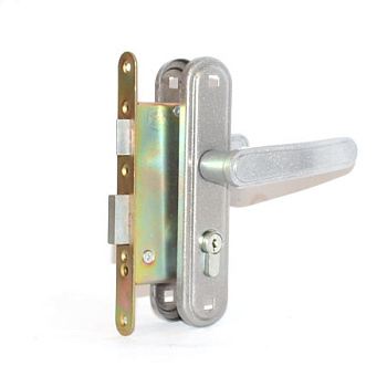 Замок врезной с ручками ЗВ-4-3.03 Зенит/бриллиант