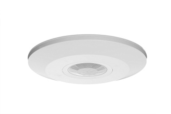 Датчик движения экстра тонкий белый 360°/2000вт/IP20//REV/TDM