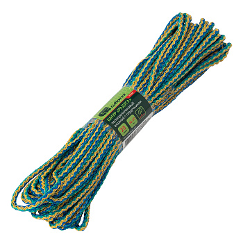 Шнур Разноцветный 6мм*20м полипропилен. с сердечником/93954