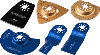 Набор насадок для реноватора, 6 предм., ЗУБР Профессионал, НР-6/15574