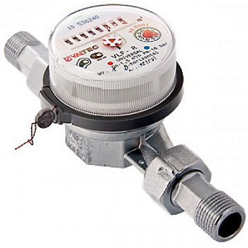 Счетчик VALTEC универсальный  3/4" до+90*C  110 мм 