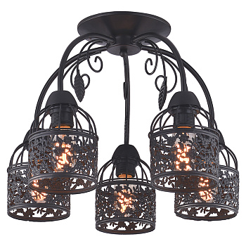 Светильник потолочный  DRACULA-CL40E27-5BL