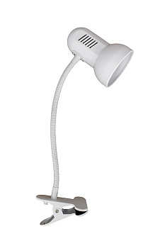Настольный светильник на прищепке MT2023 белый 40ВТ Е27