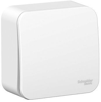 Выключатель 1-кл белый наружный 6А (сх1) BLANCA