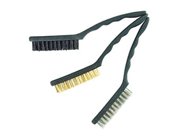 Набор щеток 3 шт с пластиковой ручкой большие, Политех/74863/2120012