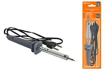 Паяльник электрический ПЭ-60 с жалом типа "конус" с подставкой 60Вт.