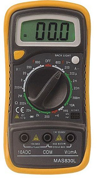 Mas 830L мультиметр цифровой / 13-3021