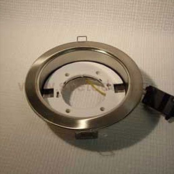 Светильник точечный встроенный GX53/сатин-хром/Uniel/General