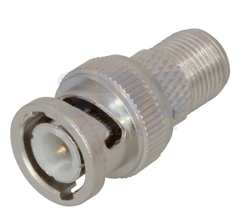 Переход штекер BNC - гнездо F REXANT/05-3201