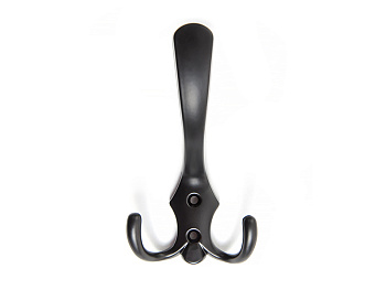 Крючок 3-х рожковый К302BL/H5518E матовый черный  