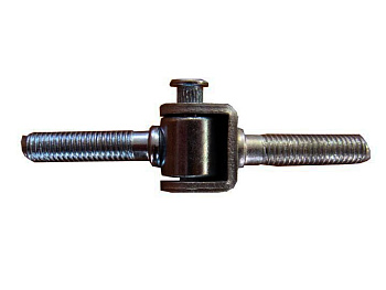 Петля ввертная оконная ПВв-М8 цинк