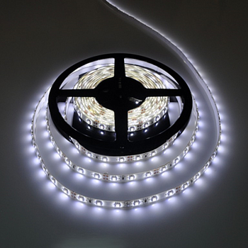 Лента 5730 60LED/м 12V/18вт/холодный белый/General