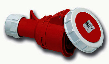 Розетка 5-и штыревая16А 3P+E+N IP44 кабельная/Mennekes/00005