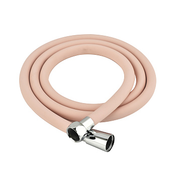 Шланг для душа MELODIA Wonder Silicon Antitwist 1/2*1/2 L150 розовый MKP34443****