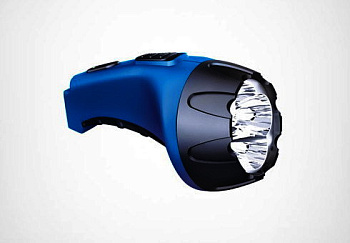 Фонарь аккумуляторный Рекорд РМ-0104 (4 светод.) 220Вт 8ч/св.