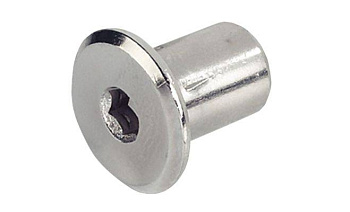 Гайка Эриксона М6*12мм с плоской головкой, цинк