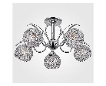 Люстра потолочная 7777/5 хром
