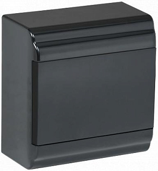 Щит пластиковыйЩРН-П  6 автоматов наружный/черный IP41/SQ0901-0901