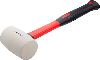 Киянка резиновая "MATRIX"225гр белая/11195