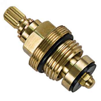 Кран-букса керамическая Хайба  15  шлицов  1/2" 90*   1 шт HB52-2